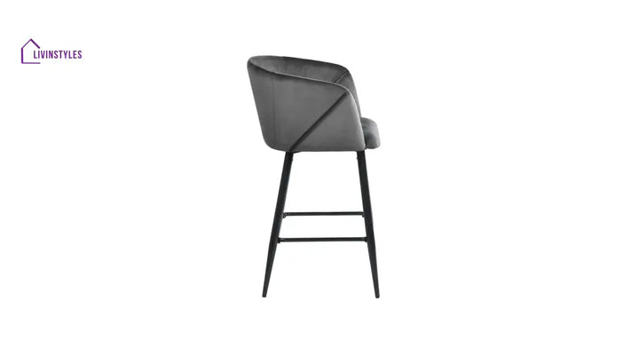 Grey Color Clea Counter Stool