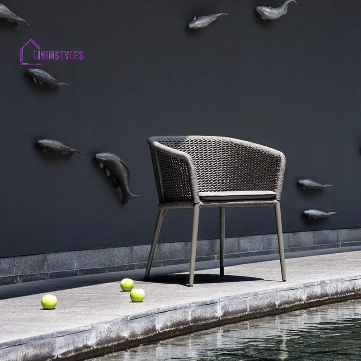 Delaney Outdoor Rope 3-Piece Patio Set - Patio Set