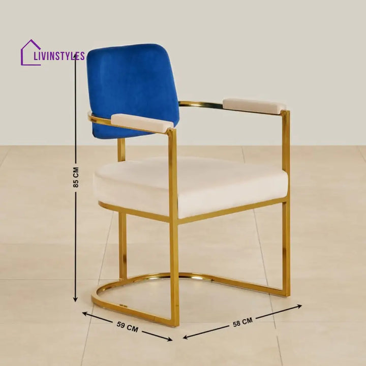 Demid Stainless Steel Balcony Set | Living Room Set | Cafe Chair Set