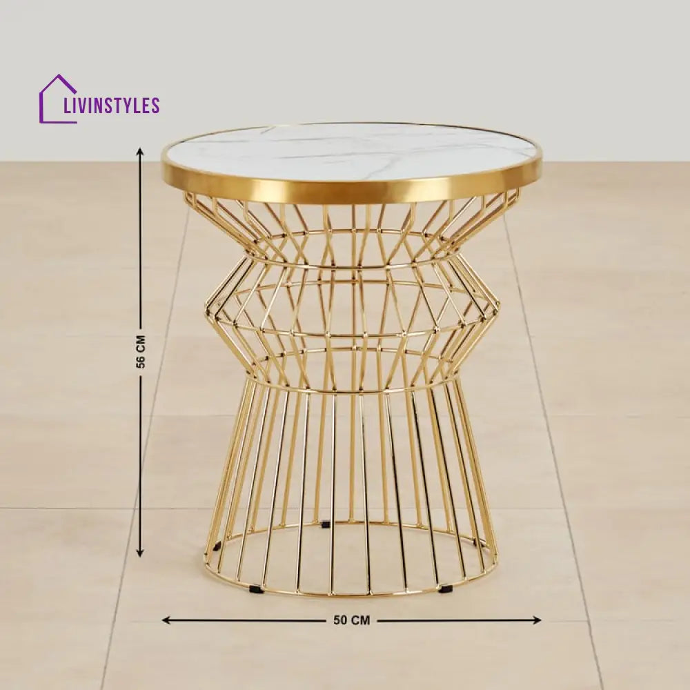 Demid Stainless Steel Balcony Set | Living Room Set | Cafe Chair Set