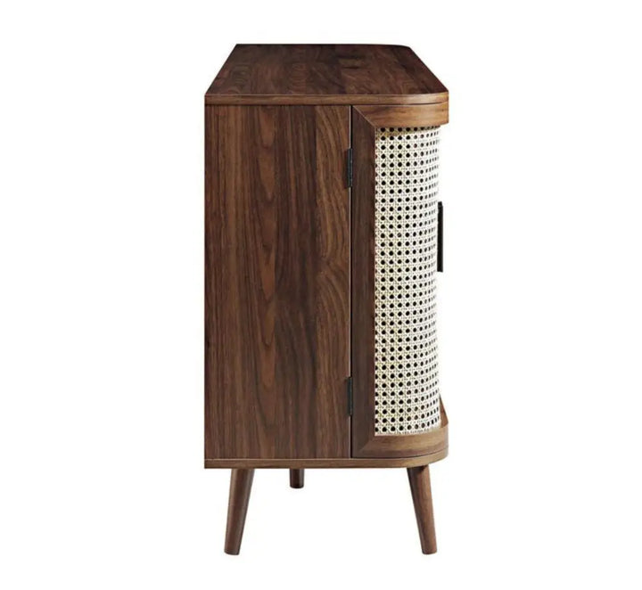 Demyan Wooden 4.5FT Console Sideboard