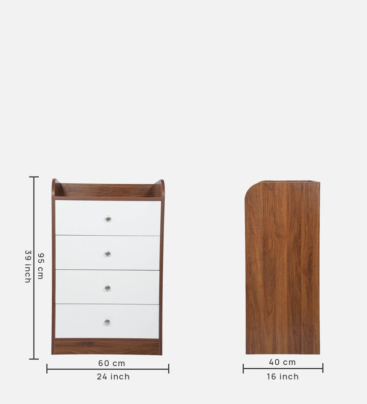 OmkarWood Aranya 4-Drawer Chest