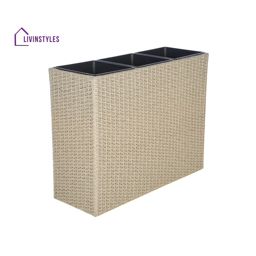 Denis Outdoor Wicker Planters For Garden Balcony - Planter