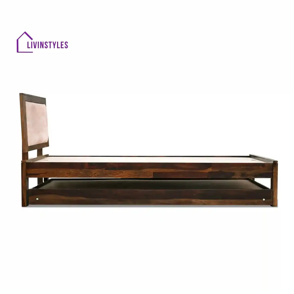 Mukund Sheesham Wood Single To Double Bed Bedroom Furniture Sets