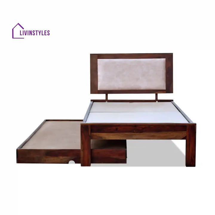 Mukund Sheesham Wood Single To Double Bed Bedroom Furniture Sets
