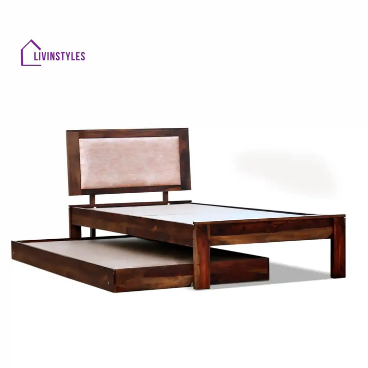 Mukund Sheesham Wood Single To Double Bed Bedroom Furniture Sets
