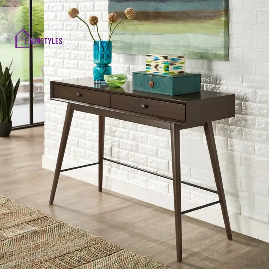 Denis Solid Sheesham Wood Study Table for Students