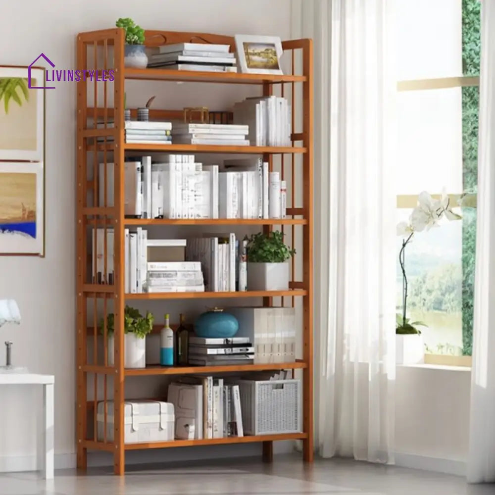 Denis Solid Wood Bookshelves | Storage Shelves