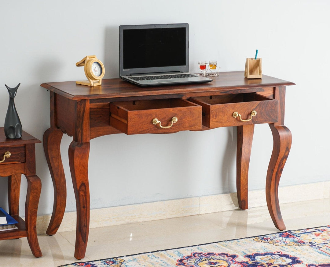 Andrea Two Drawer Study and Laptop Table