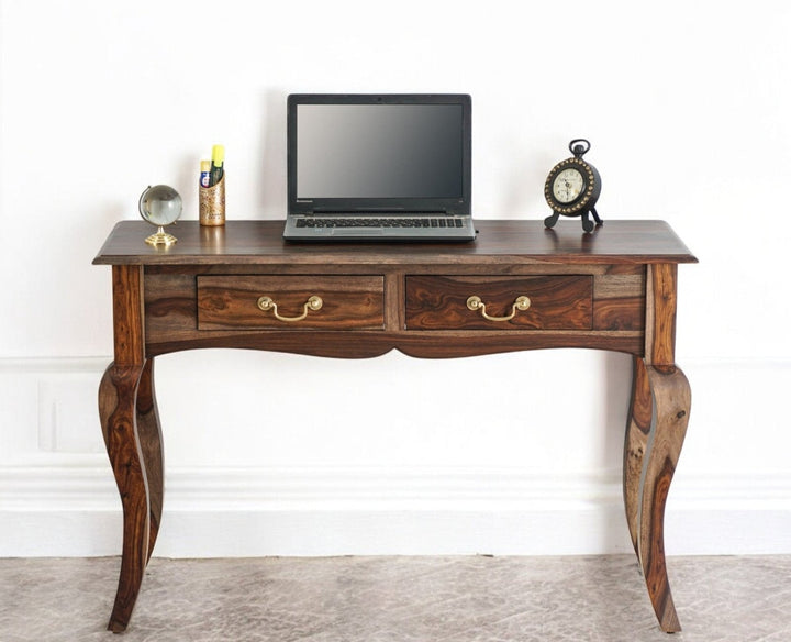 Andrea Two Drawer Study and Laptop Table