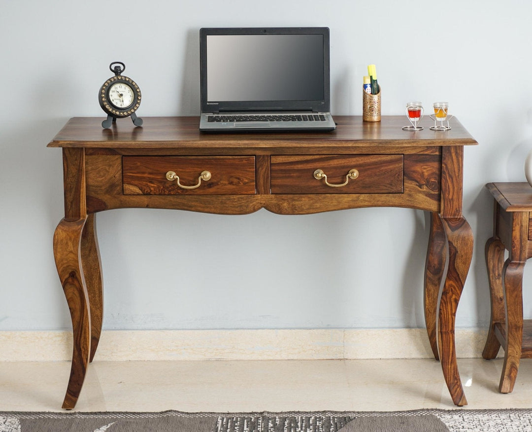 Andrea Two Drawer Study and Laptop Table