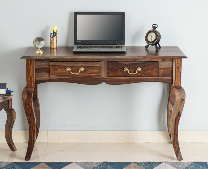 Andrea Two Drawer Study and Laptop Table