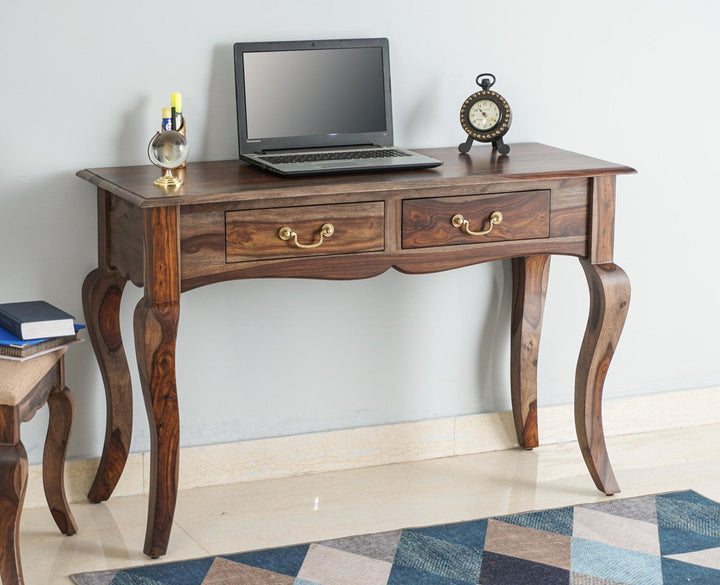 Andrea Two Drawer Study and Laptop Table