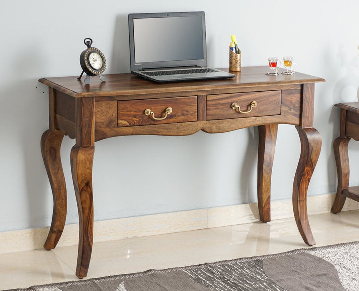 Andrea Two Drawer Study and Laptop Table