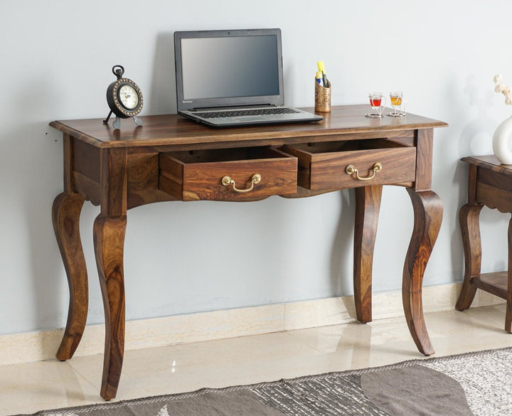 Andrea Two Drawer Study and Laptop Table