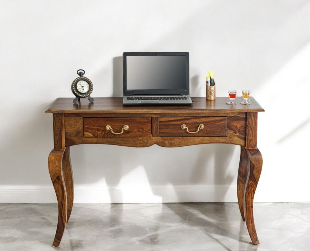 Andrea Two Drawer Study and Laptop Table