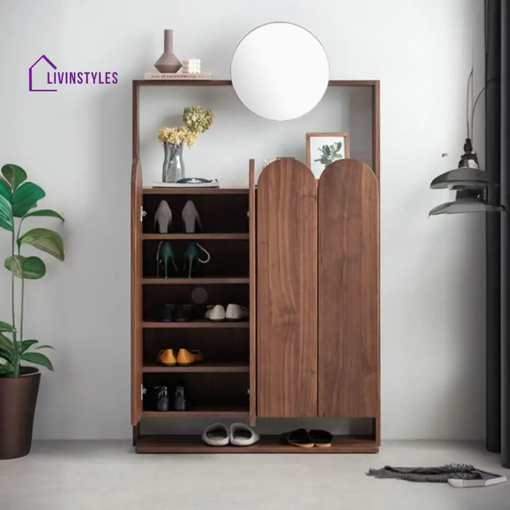Dev Solid Wood Shoe Rack for Living Room | Hallway | Entryway
