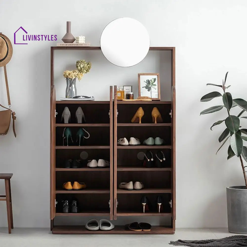 Dev Solid Wood Shoe Rack for Living Room | Hallway | Entryway