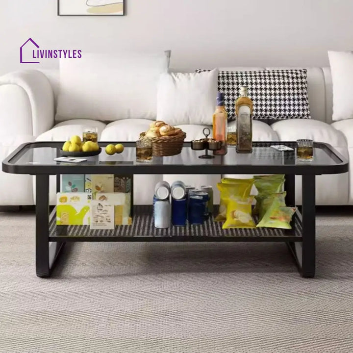 Dev Stainless Steel Coffee Table for Living Room