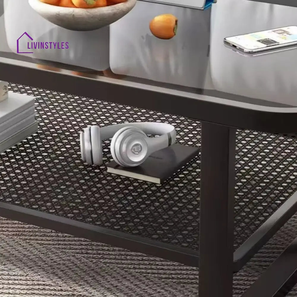 Dev Stainless Steel Coffee Table for Living Room