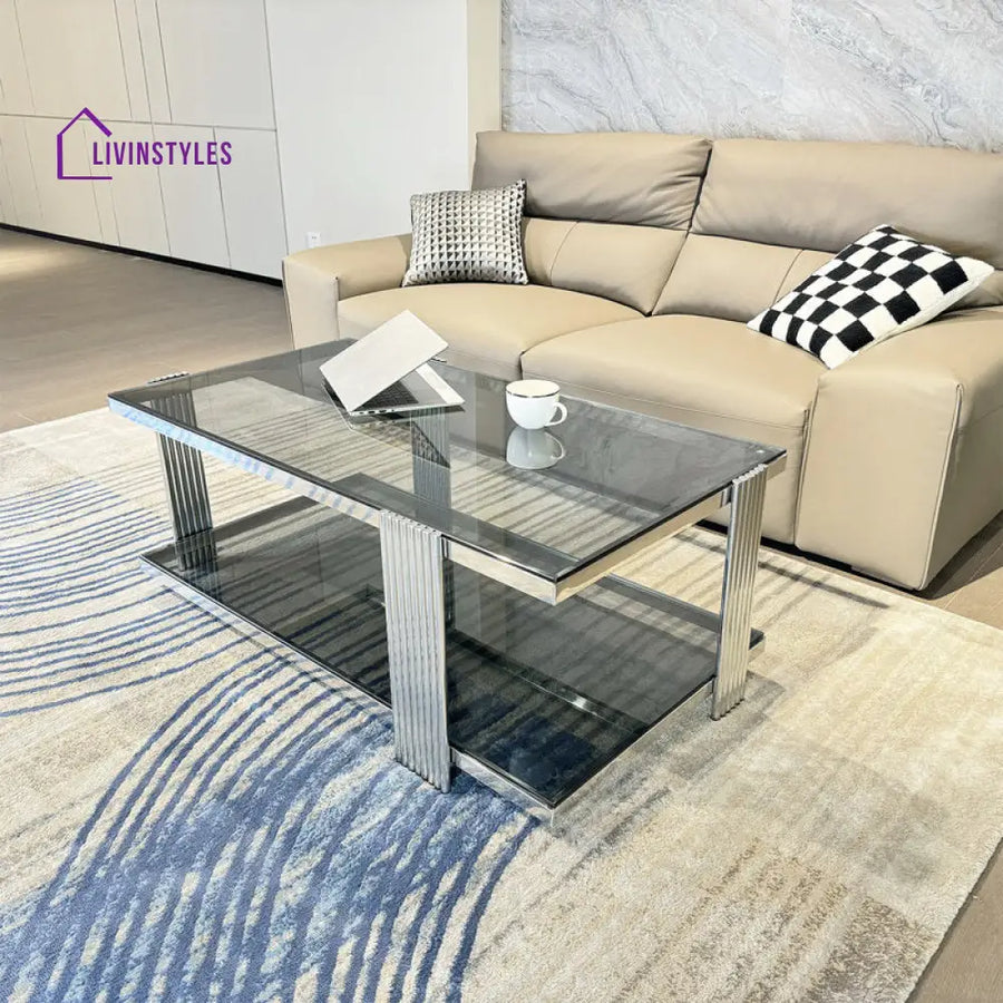 Deven Metal Coffee Table For Living Room