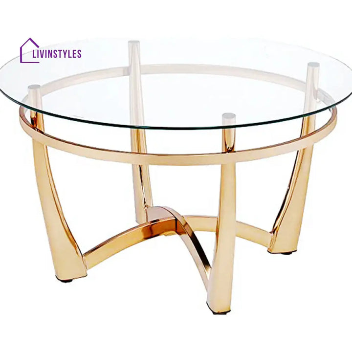 Devika Metal Coffee Table For Living Room