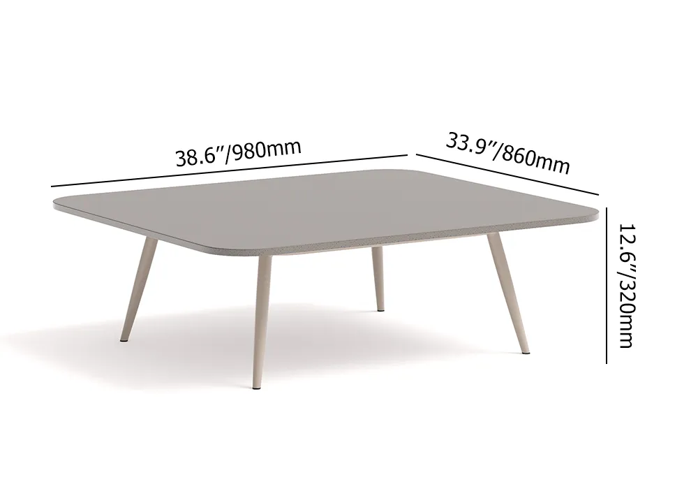 Bifrox Outdoor Garden Balcony Sofa Set 2 Seater, 2 Single seater and 1 Center Table  Set, Braid & Rope (Beige + Grey)