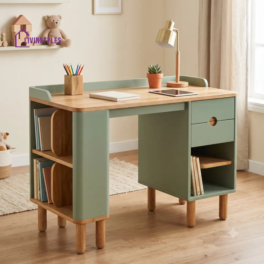 Dhanya Mango Wood Kids Study Table | Study Table for Kids