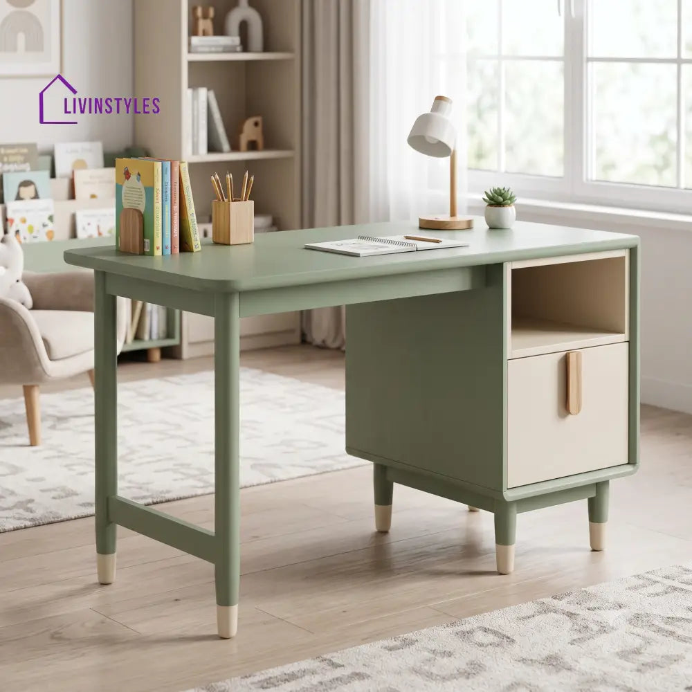 Dharani Mango Wood Kids Study Table | Study Table for Kids