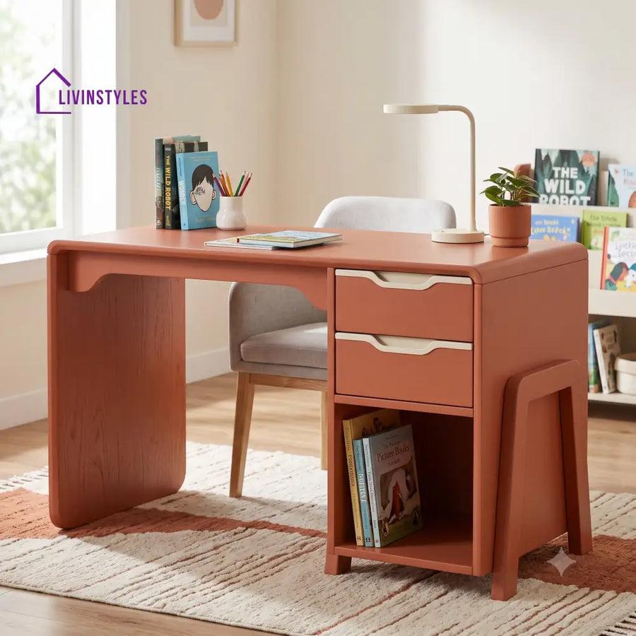 Dhivya Mango Wood Kids Study Table | Study Table for Kids