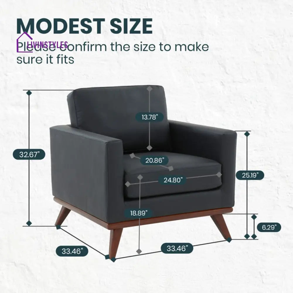 Dhriti Solid Wood and Fabric Arm Chair | Living Room Chair | Lounge Chair