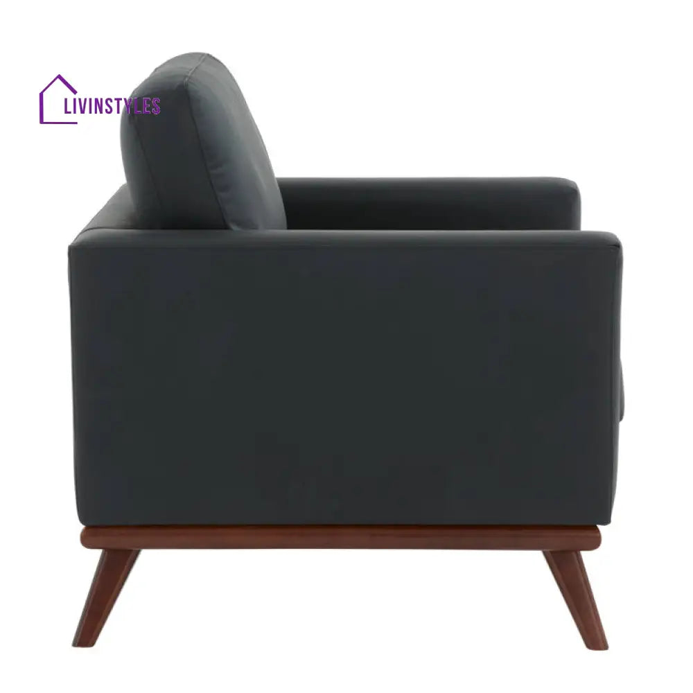 Dhriti Solid Wood and Fabric Arm Chair | Living Room Chair | Lounge Chair