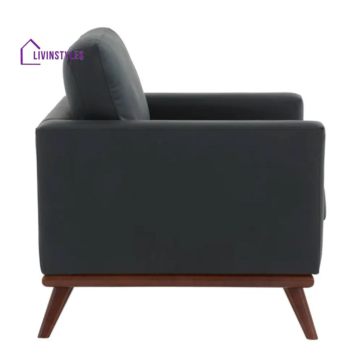 Dhriti Solid Wood and Fabric Arm Chair | Living Room Chair | Lounge Chair