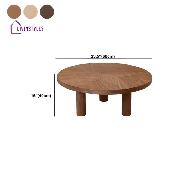 Dhriti Solid Wood Coffee Table for Living Room - Single Table Only