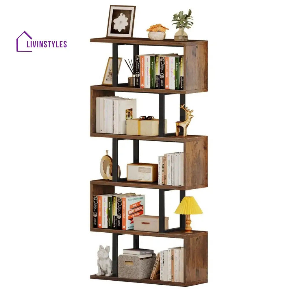 Diana Engineered Wood Bookshelves | Bookshelf for Living Room | Bedroom | Drawing Room | Study Room