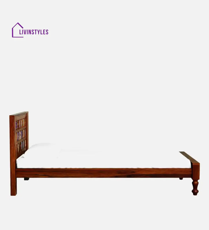 Anamika Traditional Sheesham Wood Single Beds Bedroom Furniture Sets