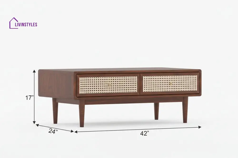 Dieu Sheesham Wood Coffee Table