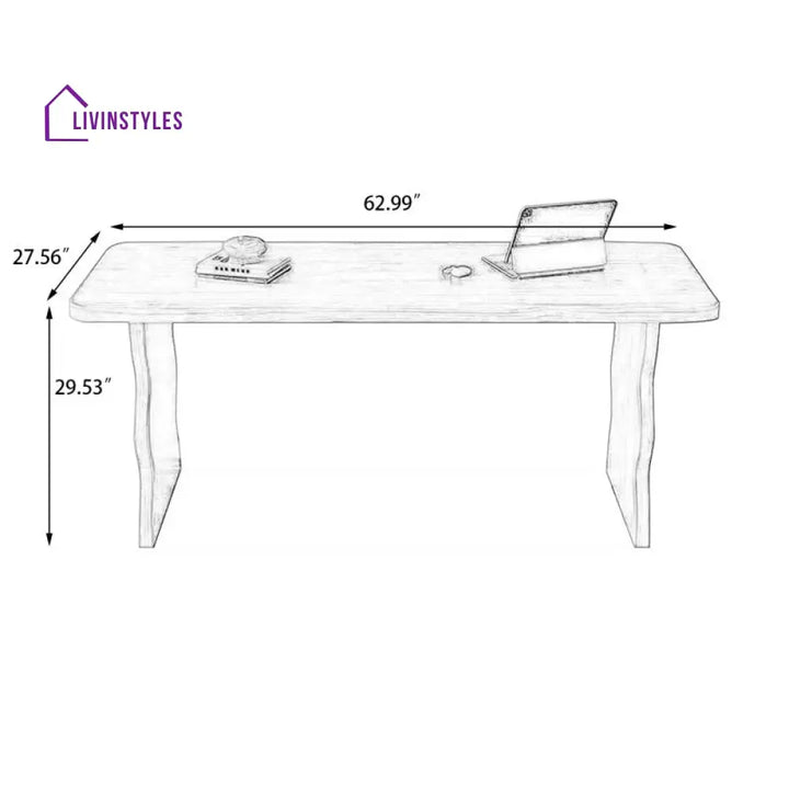 Dina Solid Wood Study Table for Students