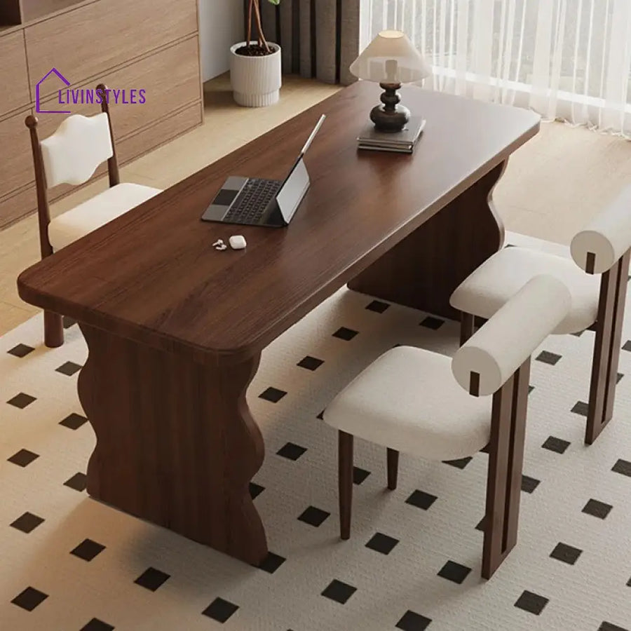 Dina Solid Wood Study Table for Students