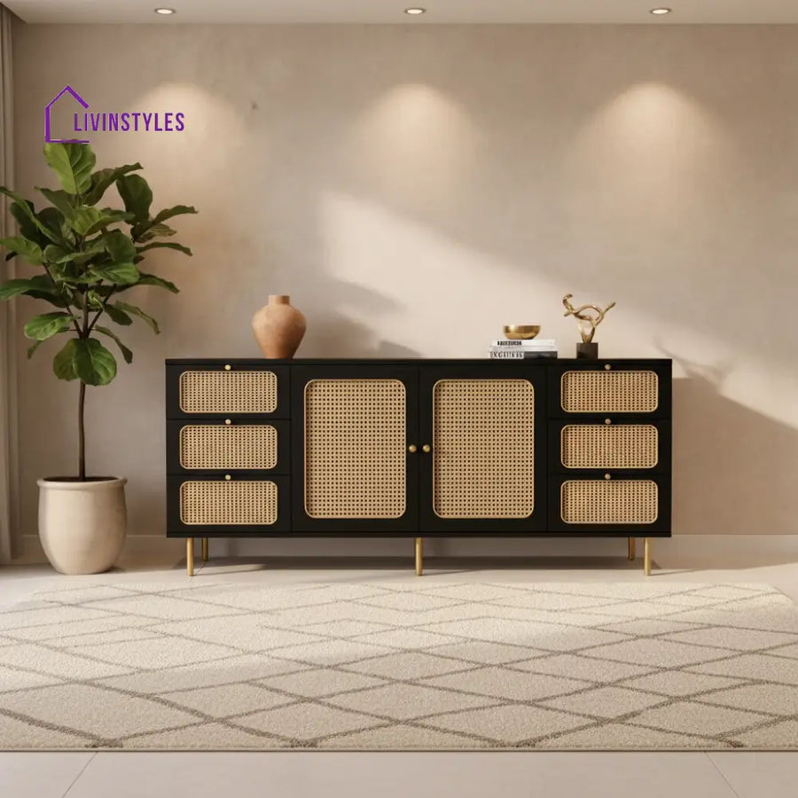 Dionisiy Wooden 70’’ Crockery Cabinet Sideboards