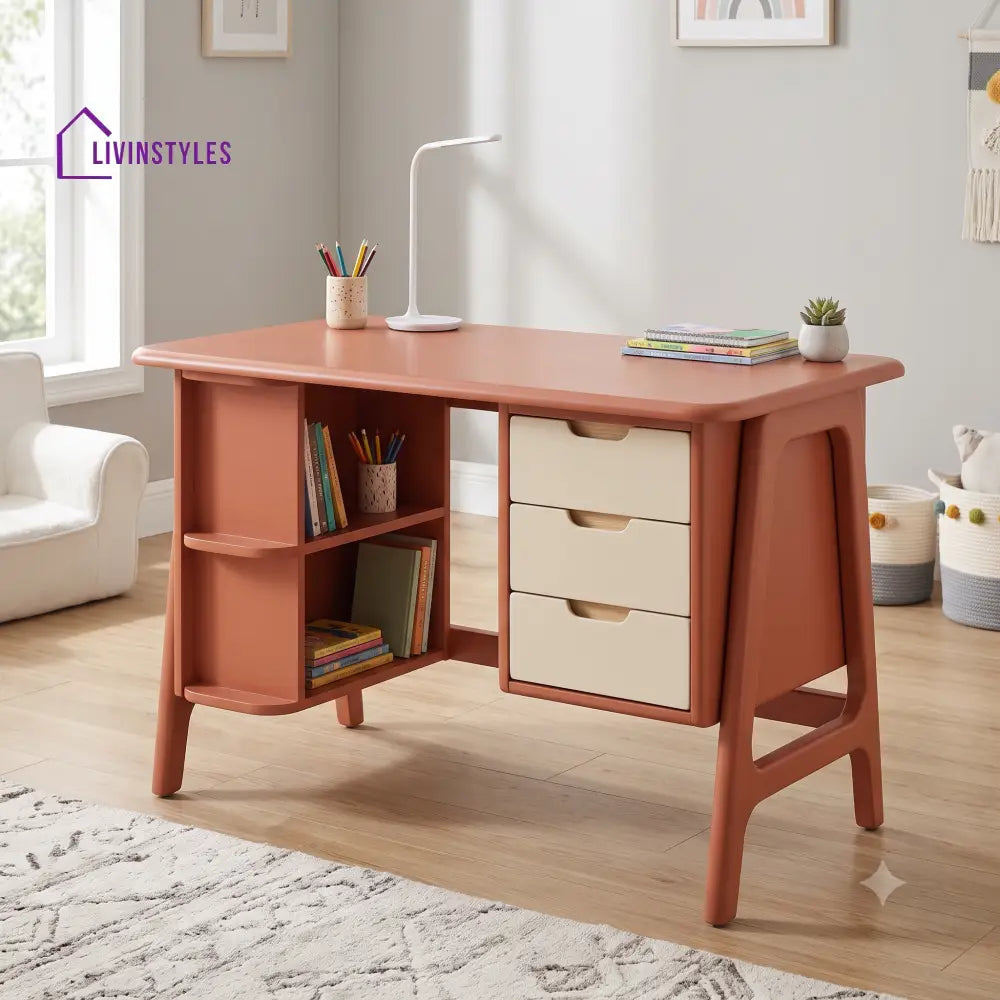 Disha Mango Wood Kids Study Table | Study Table for Kids