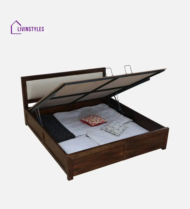 Moscow Solid Wood Hydraulic Storage Beds Bedroom Furniture Sets
