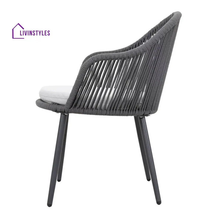 Diva Round Outdoor Set With Cushions For 2 Person