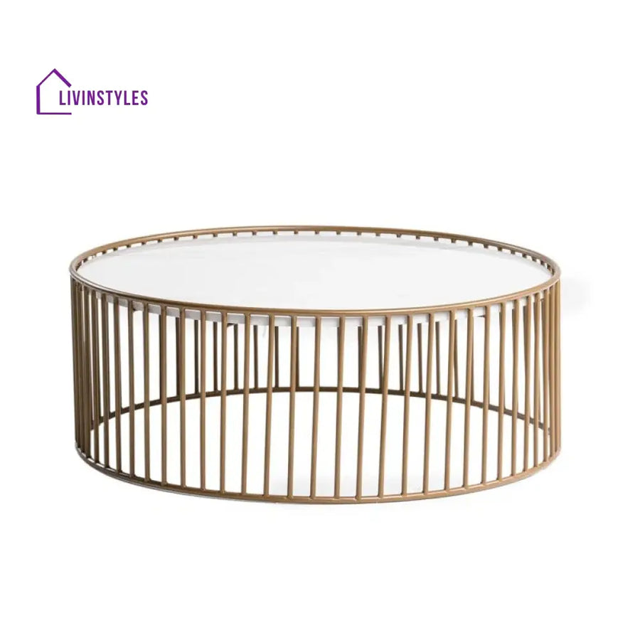 Divya Metal Coffee Table for Living Room
