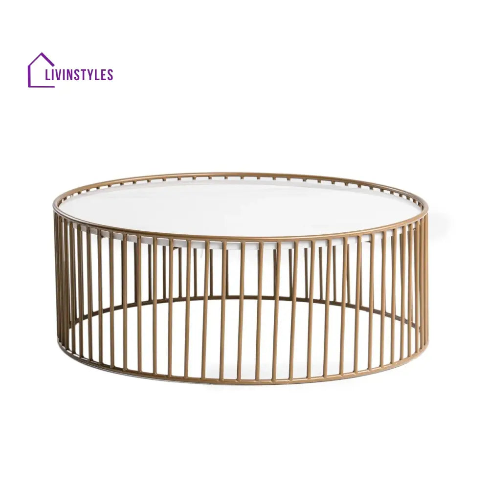 Divya Metal Coffee Table for Living Room