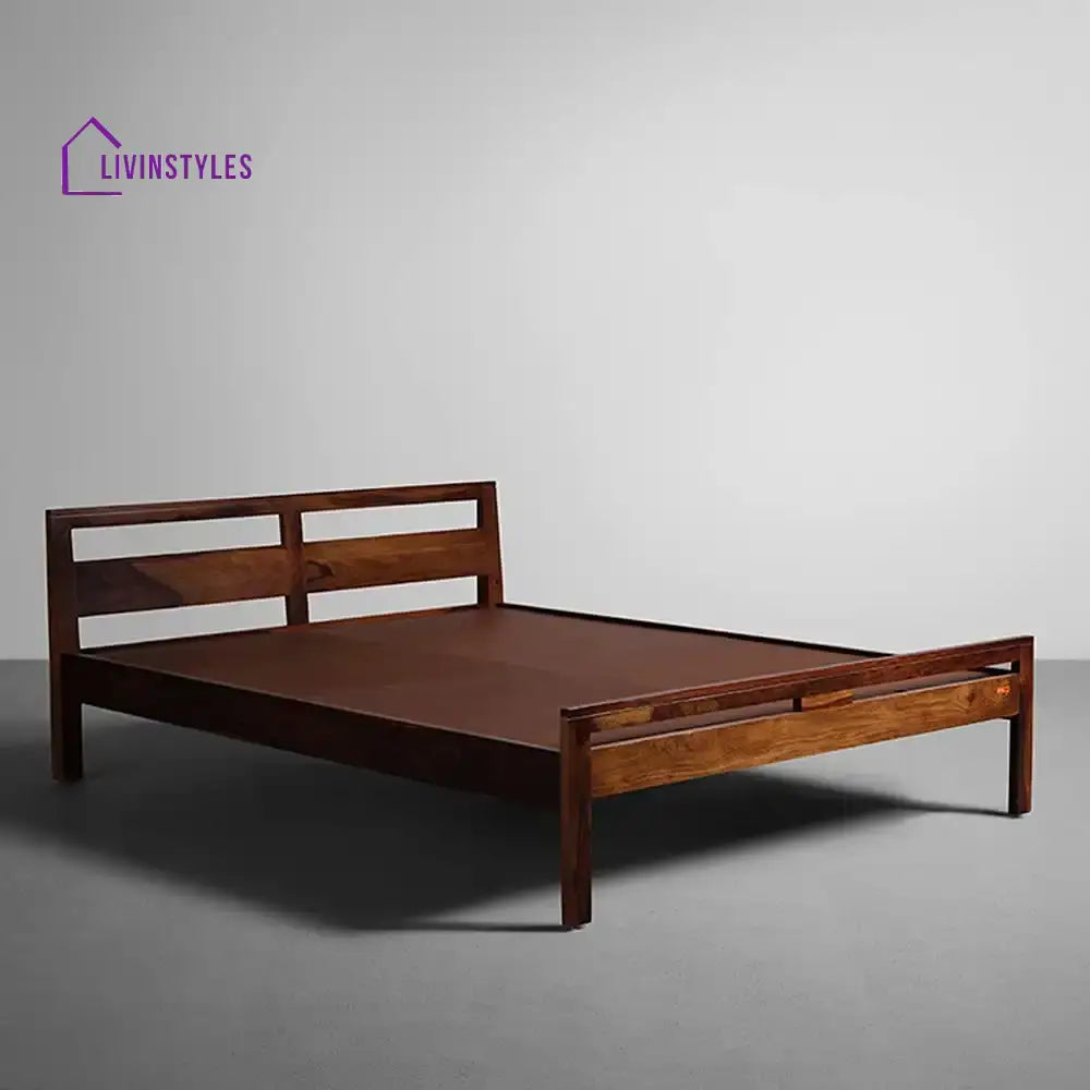 Shashwat Sheesham Solid Wood Beds Bed without storage