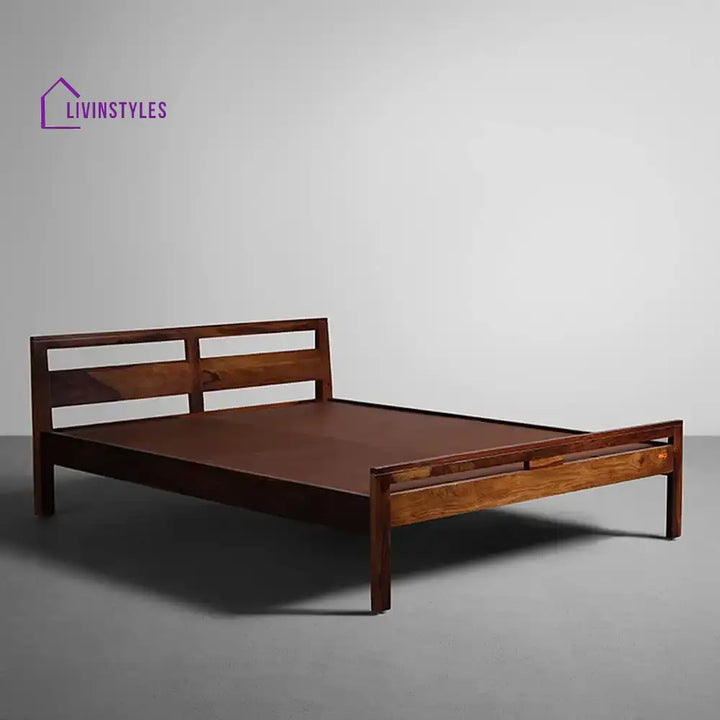 Shashwat Sheesham Solid Wood Beds Bed without storage