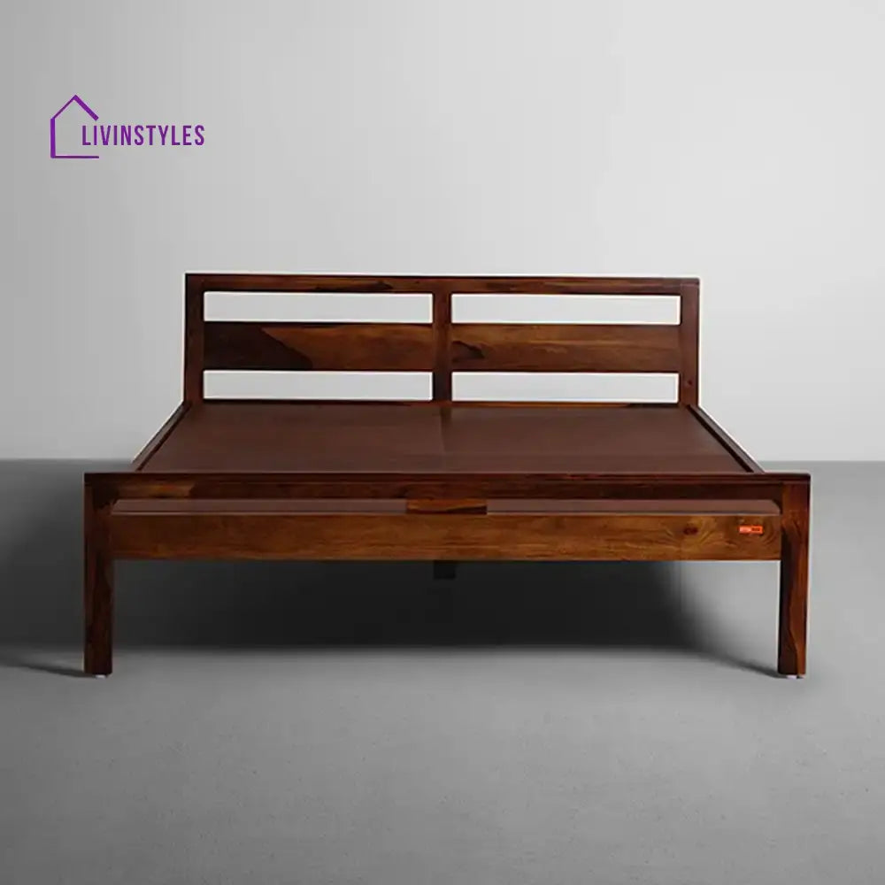 Shashwat Sheesham Solid Wood Beds Bed without storage