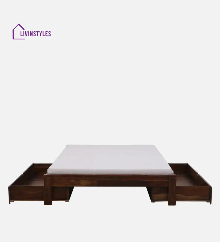 Divyam Sheesham Wood Storage Beds With Drawers Bedroom Furniture Sets