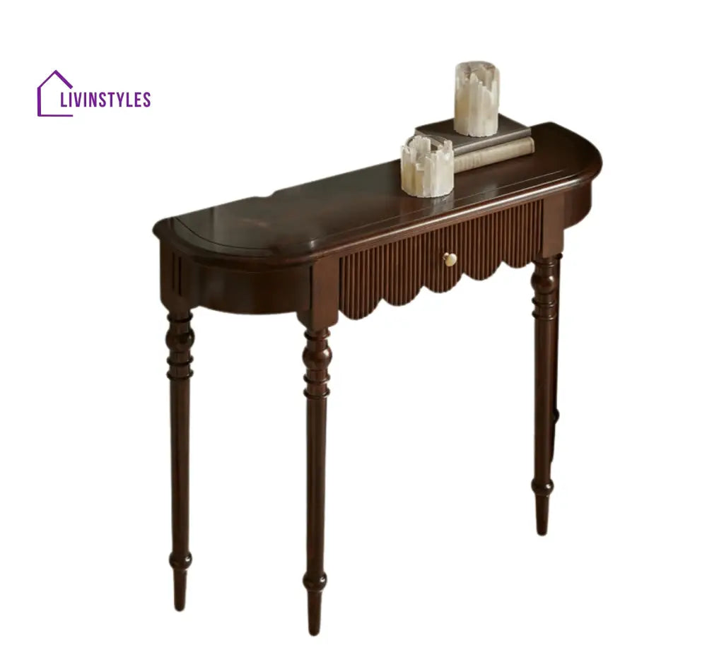 Diya Sama Wooden Console Table Console Tables